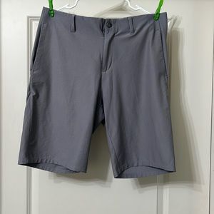 Adidas. Men’s. Gray. Golf Shorts. Size 32. Great Condition.